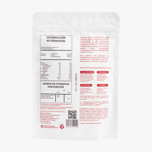 Colágeno Hidrolizado Sin Sabor